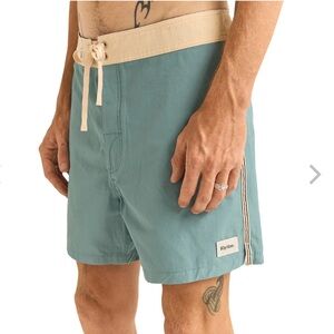 NWT RHYTHM HERITAGE 16" MEN'S BOARDSHORTS -‎ DESERT GRASS